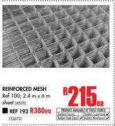 Reinforced Mesh REF 100-Each
