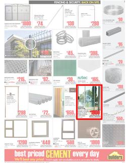 Builders KZN : Back On Site (16 Jan - 11 March 2018), page 11