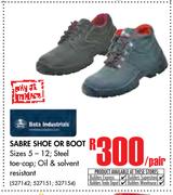 Sabre Shoe Or Boot-Per Pair