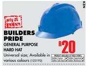 Builders Pride General Purpose Hard Hat