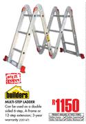 Builders Multi-Step Ladder