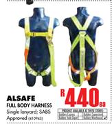 Alsafe Full Body Harness-Each