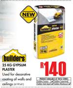Builders Gypsum Plaster-25kg