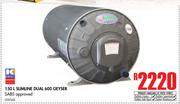 Kwikot 150Ltr Slim Line Dual 600 Geyser