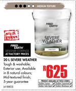 1Fired Earth Severe Weather-20Ltr