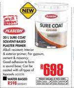 Plascon Sure Coat Solvent-Based Plaster Primer-5Ltr