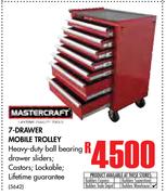 Mastercraft 7-Drawer Mobile Trolley