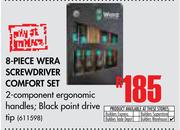 8-PieceWera Screwdriver Comfort Set