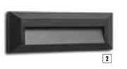 Light Worx Wall Lights Black