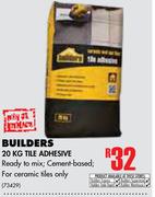 Builders 20Kg Tile Adhesive