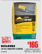 Builders 20Kg Smooth Screed