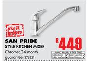 San Pride Style Kitchen Mixer
