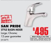 San Pride Style Basin Mixer