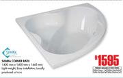 Sphinx Samba Corner Bath-1400mm x 1400mm x 1445mm