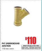 PVC Underground Junction-110mm