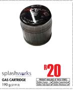 Splashworks Gas Cartridge-190g