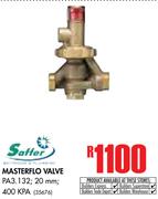 Saffer Masterflo Valve PA3.132