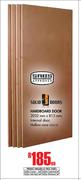 Solid Doors Hardboard Door-2032mm x 813mm Each
