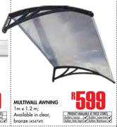 Multiwall Awning-1m x 1.2m