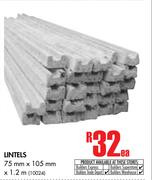 Lintels-75mm x 105mm x 1.2m Each