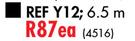 Reinforced Steel Ref Y12, 6.5m-Each