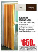 Suburban Folding Door-2040mm x 813mm Each
