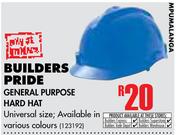Builders Pride General Purpose Hard Hat