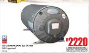Kwikot 150Ltr Slimline Dual 600 Geyser