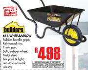 Builders 65L Wheelbarrow