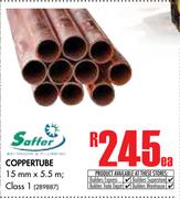 Saffer Copper-tube 15mm x 5.5m-Each