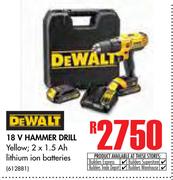 Dewalt 18V Hammer Drill