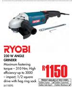 Ryobi 230W Angle Grinder 