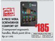 8 Piece Wera Screwdriver Comfort Set