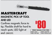 Mastercraft Magnetic Pick Up Tool & LED