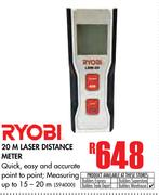 0Ryobi 20M Laser Distance Meter