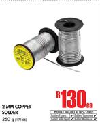 2MM Copper Solder-250g Each