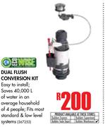 Dual Flush Conversion Kit