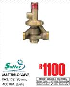 Saffer Masterflo Valve PA3.132
