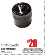 Splashworks Gas Cartridge-190g