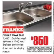 Franke Double Bowl Sink PLN621