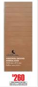 Swartland Horizontal Grooved Internal Door-2032mm x 813mm