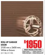 Roll Up Garage Door-2100mm x 2450mm