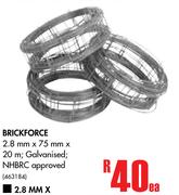 Brickforce-2.8mm x 75mm x 20m Each