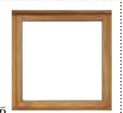 Swartland Wooden Window WC1L-584mm x 887mm