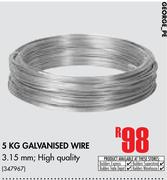 Galvanised Wire-5Kg