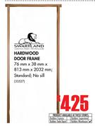 Swartland Hardwood Door Frame-76mm x 38mm x 813mm x 2032mm