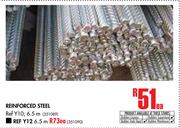 Reinforced Steel Ref Y10, 6.5m-Each