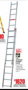 Builders Pride 2 In 1 Aluminium Extender Ladder