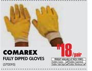 Comarex Fully Dipped Gloves-Per Pair
