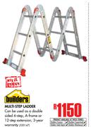 Builders Multi Step Ladder